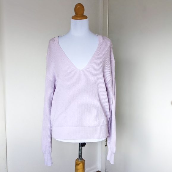 La Hearts Sweaters - Comfy, cute, purple knit sweater